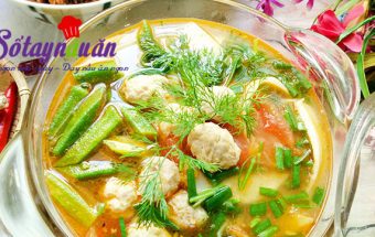 hướng dẫn cách nấu ăn ngon hàng ngày, Học nấu canh riêu chả cá thác lác mát lành ngon cơm