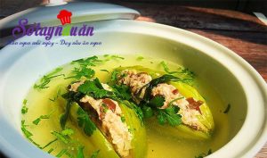 Cách nấu canh, Ngọt mát với canh khổ qua nhồi thịt thơm ngon