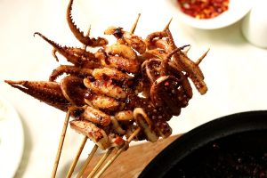 Món nướng, Cách làm bạch tuộc áp chảo giòn ngon sần sật
