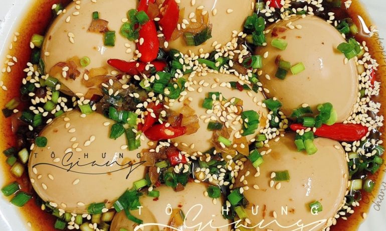 dạy nấu ăn ngon, Cách làm trứng gà ngâm xì dầu lạ miệng thơm ngon