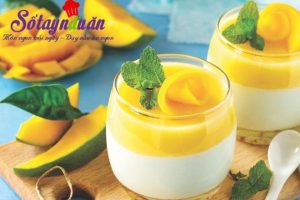 Món ăn miền Nam, Công thức cách làm Panna Cotta xoài thơm ngon ngày hè