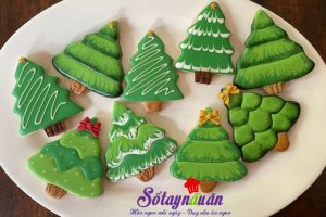 Món ngon cuối tuần, Hướng dẫn cách làm bánh quy hình cây thông