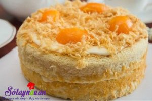 Cách làm bánh, Bánh bông lan trứng muối bao nhiêu calo? Ăn có bị tăng cân?