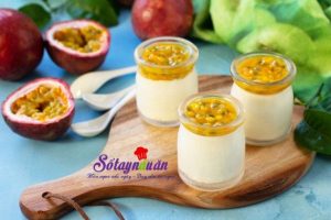 Cách làm bánh, Hướng dẫn cách làm panna cotta chanh dây