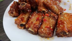 dạy nấu ăn ngon, Hướng dẫn cách làm sườn chiên sả ớt cực ngon đưa cơm