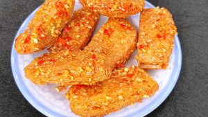 Món ngon dễ làm, Hướng dẫn cách làm sườn non chay chiên sả ớt cực ngon tại nhà