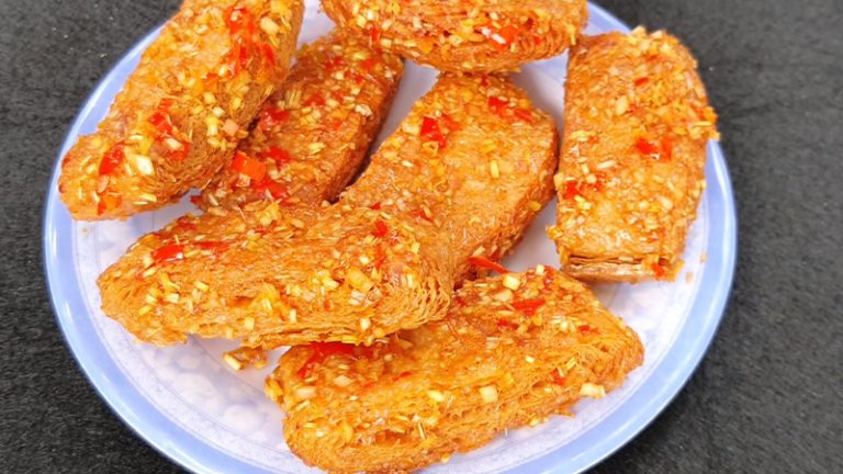 Nấu ăn, Hướng dẫn cách làm sườn non chay chiên sả ớt cực ngon tại nhà