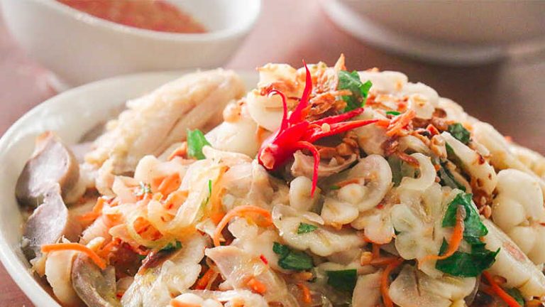 Món nộm gỏi, Tìm hiểu về cách làm nộm gà măng cụt ngon khó cưỡng